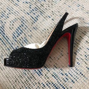Christian Louboutin heels- lightly worn in great condition!